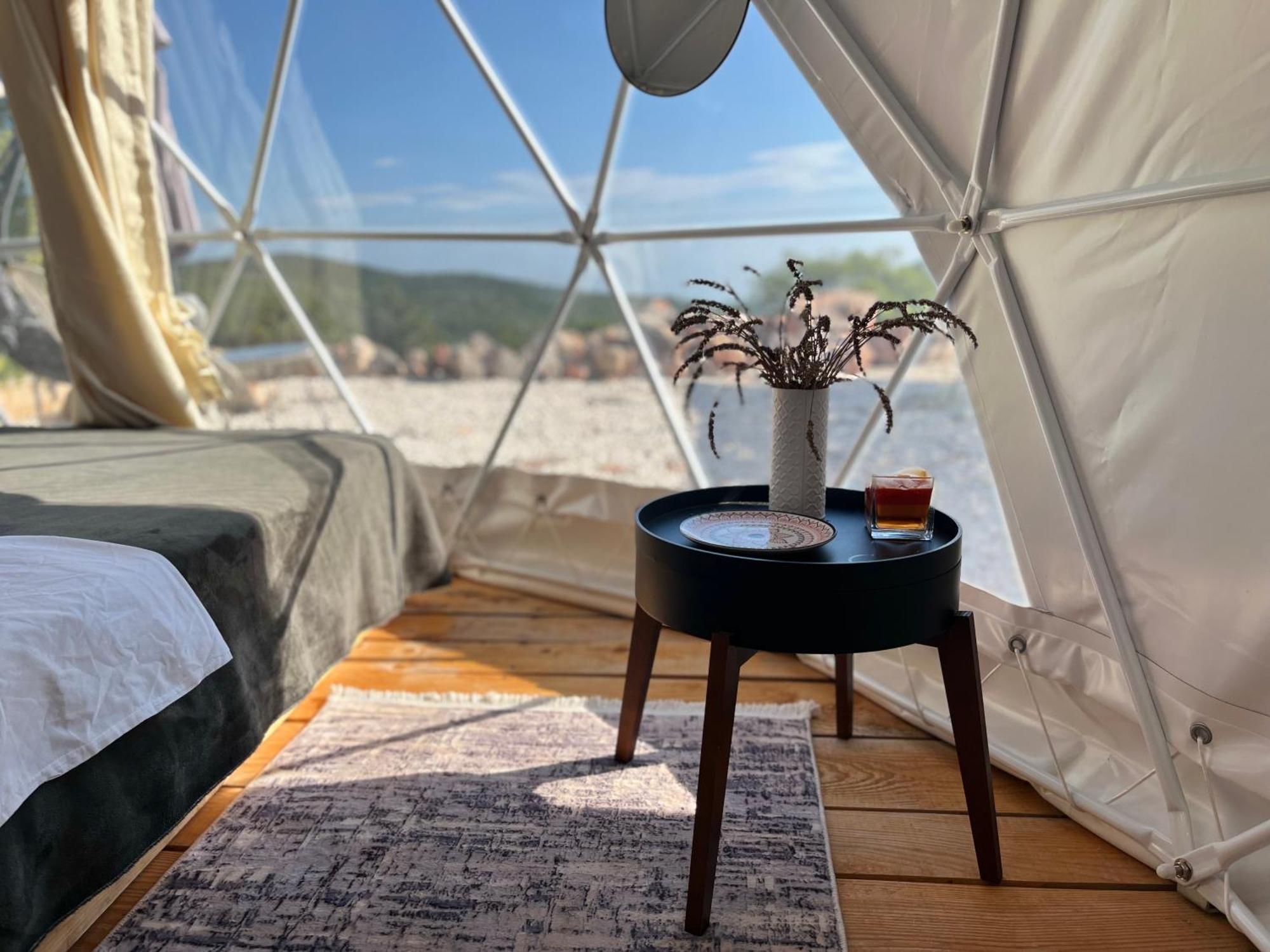 Glamping Peninsula Lustica Rose Villa Tivat Exterior foto